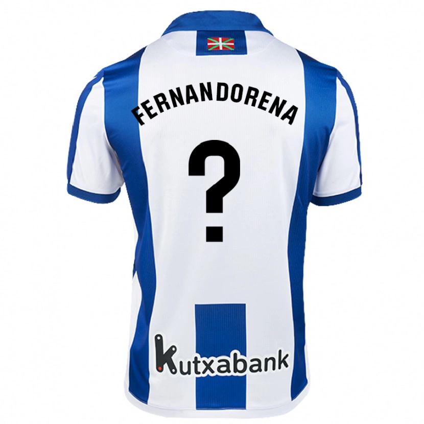 Danxen Kinder Alex Fernandorena #0 Weiß Blau Heimtrikot Trikot 2024/25 T-Shirt Schweiz