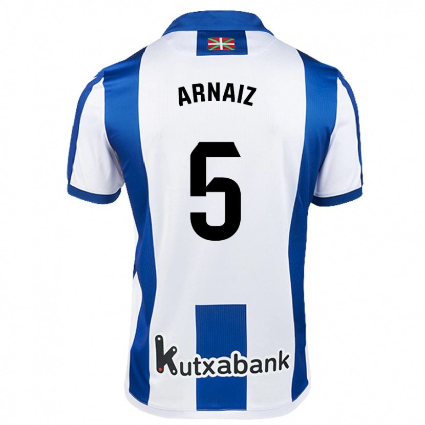 Danxen Kinder Iris Arnaiz #5 Weiß Blau Heimtrikot Trikot 2024/25 T-Shirt Schweiz