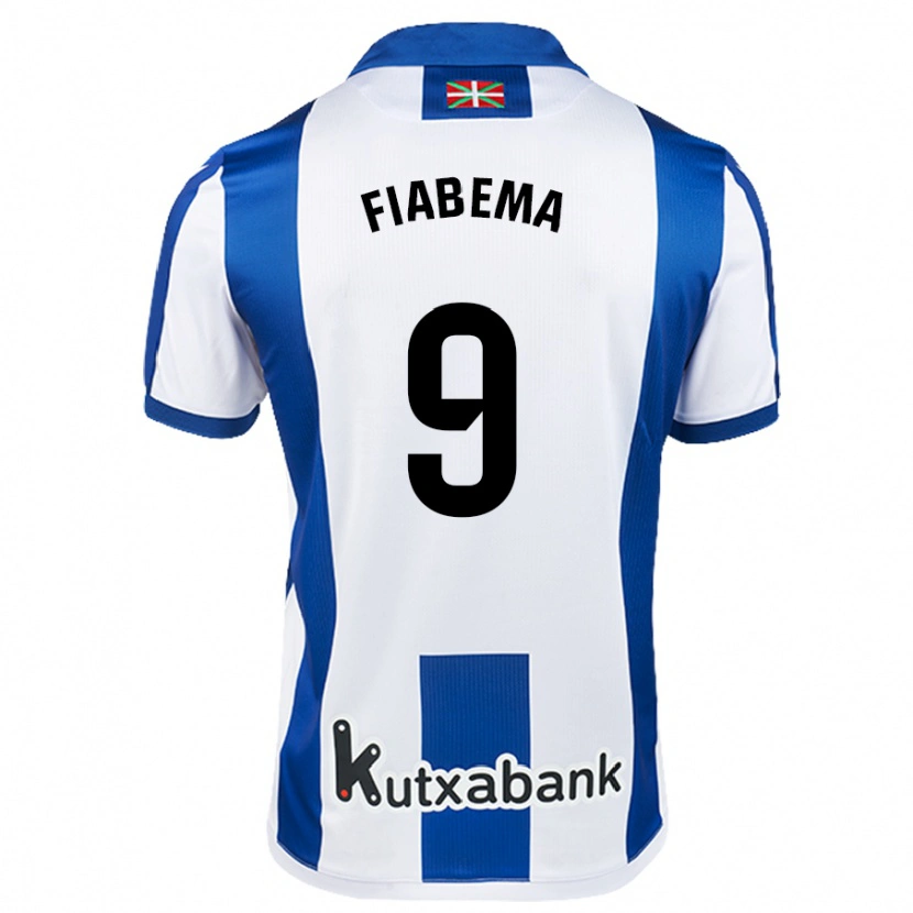 Danxen Kinder Bryan Fiabema #9 Weiß Blau Heimtrikot Trikot 2024/25 T-Shirt Schweiz