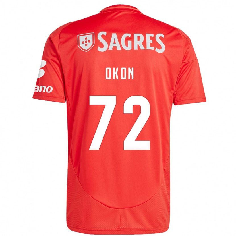 Danxen Kinder Paul Okon #72 Rot Weiß Heimtrikot Trikot 2024/25 T-Shirt Schweiz