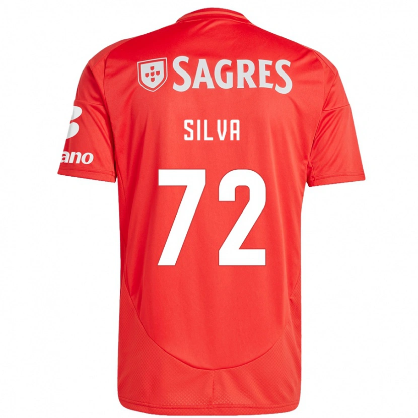 Danxen Kinder Matilde Silva #72 Rot Weiß Heimtrikot Trikot 2024/25 T-Shirt Schweiz