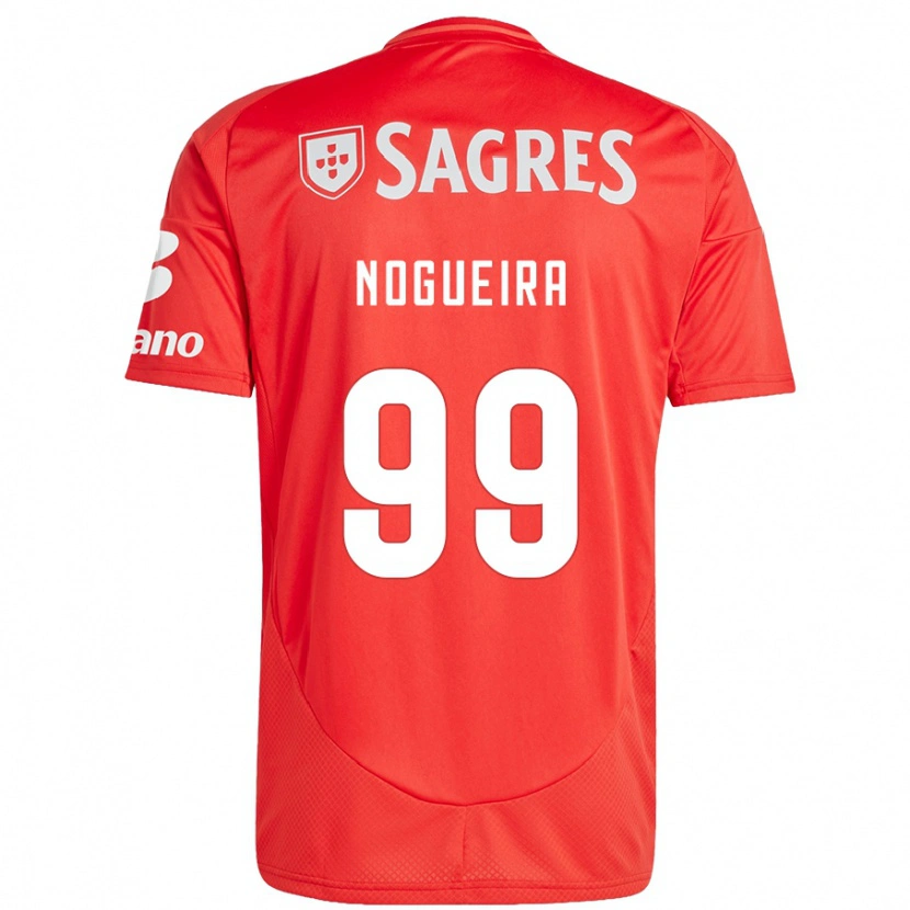 Danxen Kinder Beatriz Nogueira #99 Rot Weiß Heimtrikot Trikot 2024/25 T-Shirt Schweiz