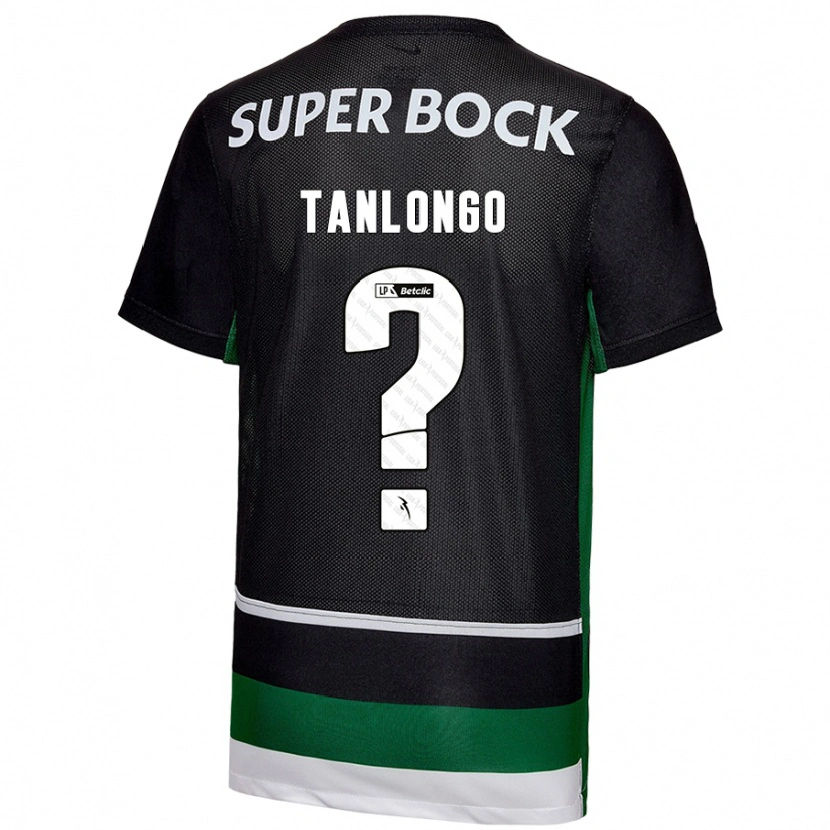 Danxen Kinder Mateo Tanlongo #0 Schwarz Weiß Grün Heimtrikot Trikot 2024/25 T-Shirt Schweiz