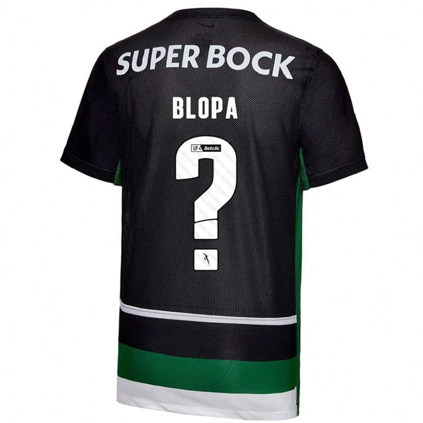 Danxen Kinder Salvador Blopa #0 Schwarz Weiß Grün Heimtrikot Trikot 2024/25 T-Shirt Schweiz