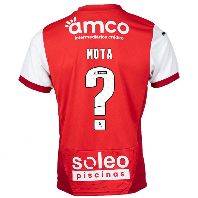 Danxen Kinder Edgar Mota #0 Rot Weiß Heimtrikot Trikot 2024/25 T-Shirt Schweiz