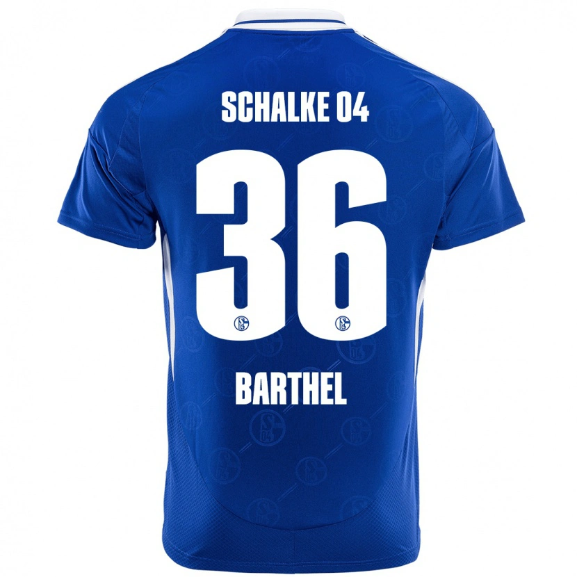 Danxen Kinder Niklas Barthel #36 Königsblau Heimtrikot Trikot 2024/25 T-Shirt Schweiz