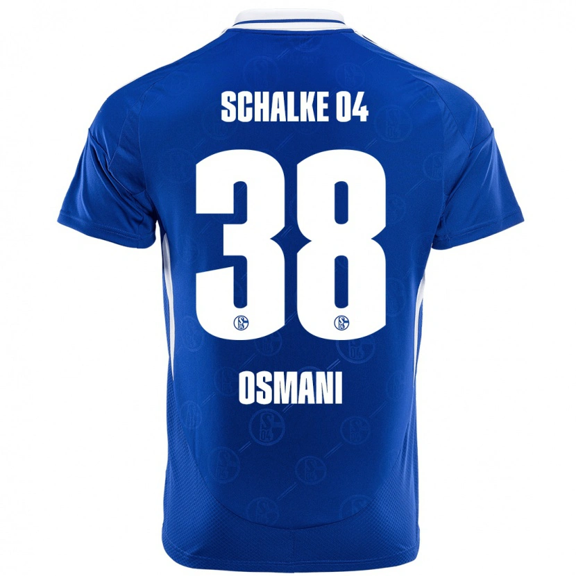 Danxen Kinder Tristan Osmani #38 Königsblau Heimtrikot Trikot 2024/25 T-Shirt Schweiz