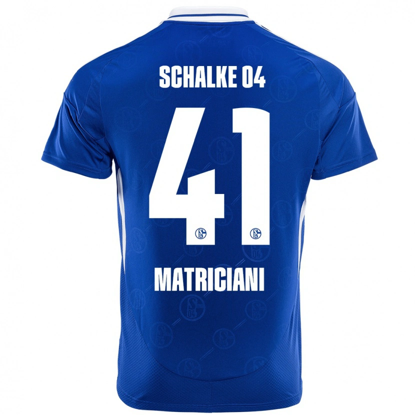 Danxen Kinder Henning Matriciani #41 Königsblau Heimtrikot Trikot 2024/25 T-Shirt Schweiz