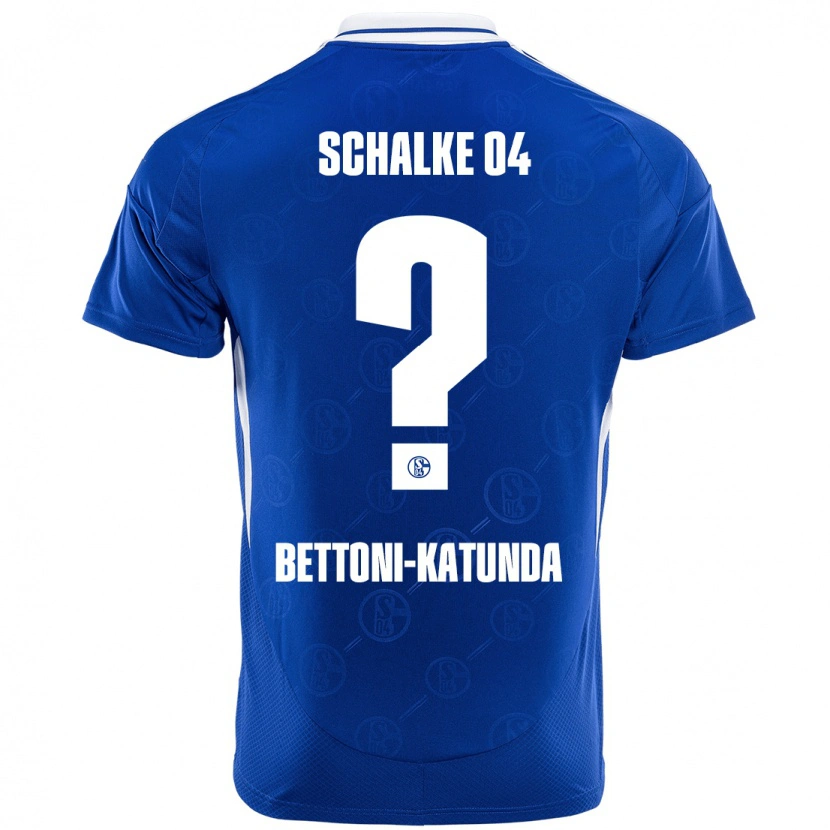 Danxen Kinder Claudio Bettoni-Katunda #0 Königsblau Heimtrikot Trikot 2024/25 T-Shirt Schweiz