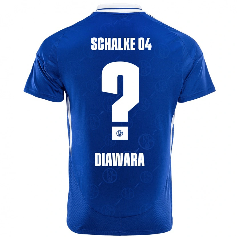 Danxen Kinder Mamady Diawara #0 Königsblau Heimtrikot Trikot 2024/25 T-Shirt Schweiz