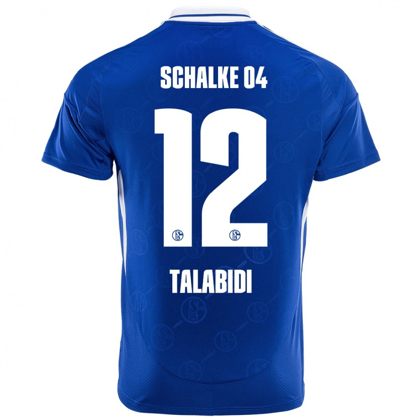 Danxen Kinder Malik Talabidi #12 Königsblau Heimtrikot Trikot 2024/25 T-Shirt Schweiz