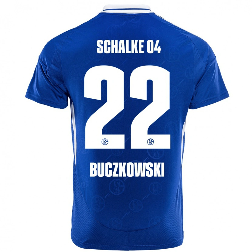 Danxen Kinder Philip Buczkowski #22 Königsblau Heimtrikot Trikot 2024/25 T-Shirt Schweiz