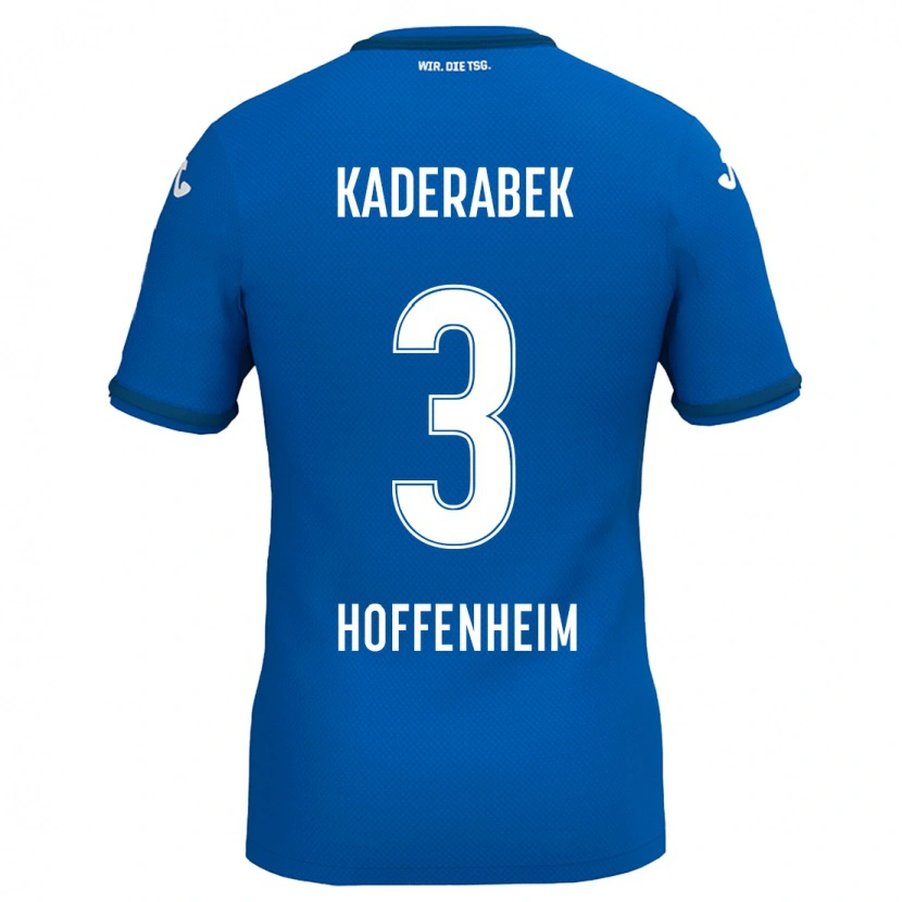 Danxen Kinder Pavel Kaderabek #3 Königsblau Heimtrikot Trikot 2024/25 T-Shirt Schweiz