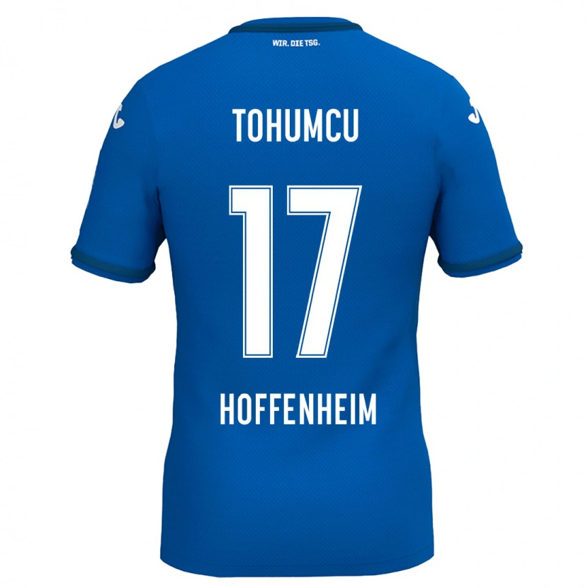 Danxen Kinder Umut Tohumcu #17 Königsblau Heimtrikot Trikot 2024/25 T-Shirt Schweiz