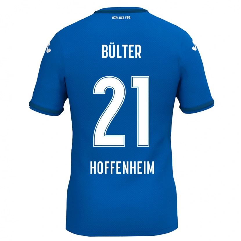 Danxen Kinder Marius Bülter #21 Königsblau Heimtrikot Trikot 2024/25 T-Shirt Schweiz