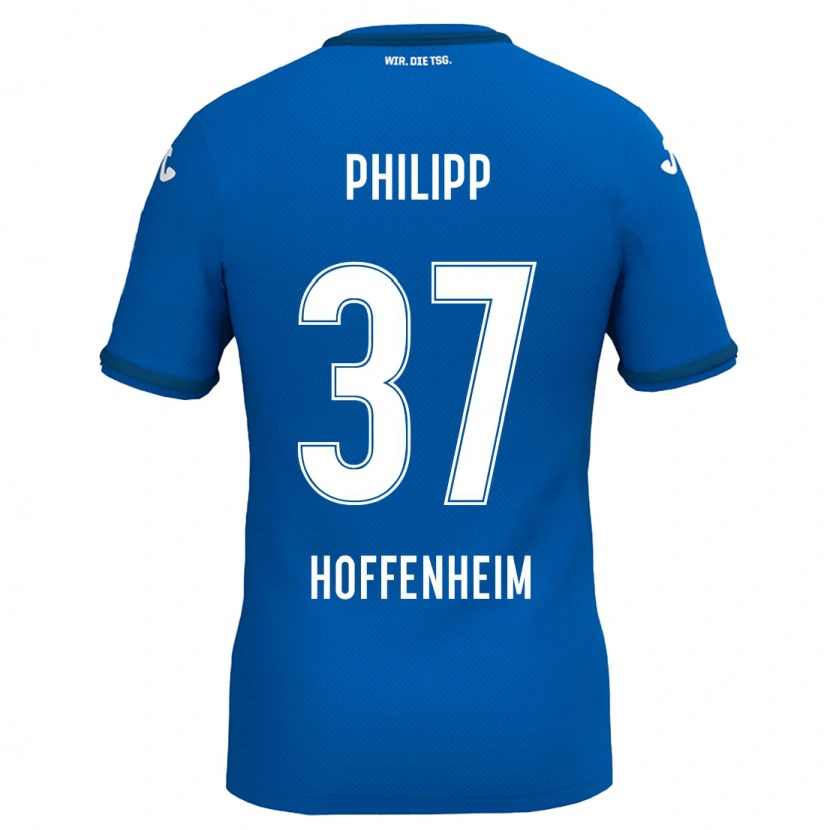 Danxen Kinder Luca Philipp #37 Königsblau Heimtrikot Trikot 2024/25 T-Shirt Schweiz