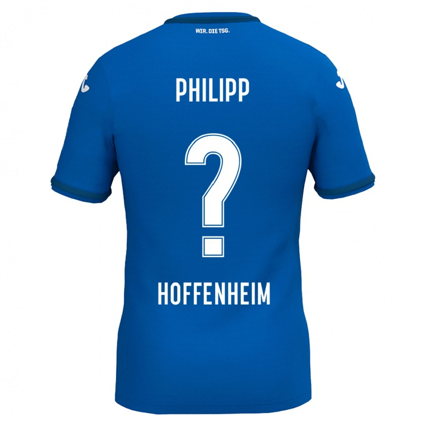 Danxen Kinder Tim Philipp #0 Königsblau Heimtrikot Trikot 2024/25 T-Shirt Schweiz