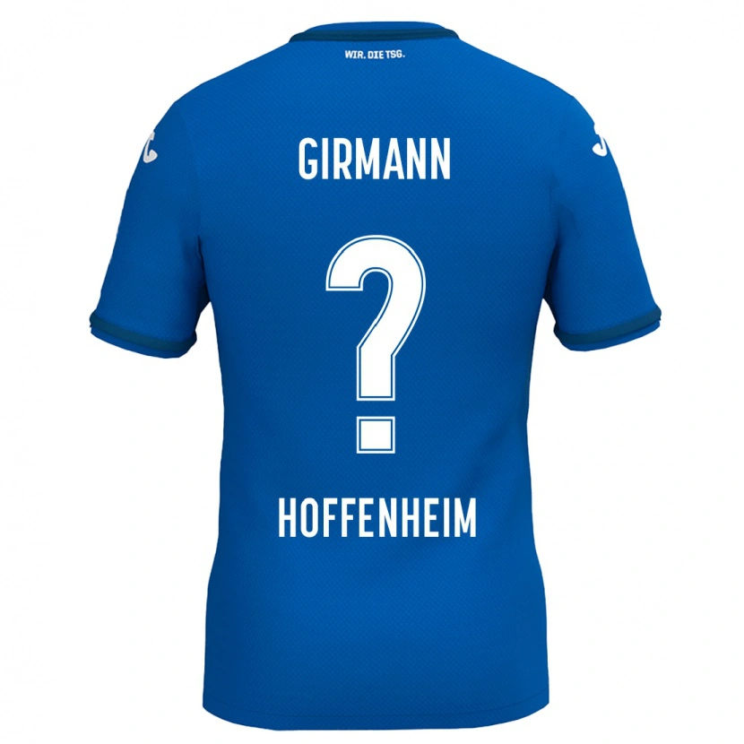 Danxen Kinder David Girmann #0 Königsblau Heimtrikot Trikot 2024/25 T-Shirt Schweiz