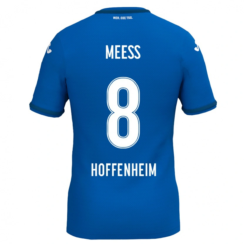 Danxen Kinder Jakob Meeß #8 Königsblau Heimtrikot Trikot 2024/25 T-Shirt Schweiz