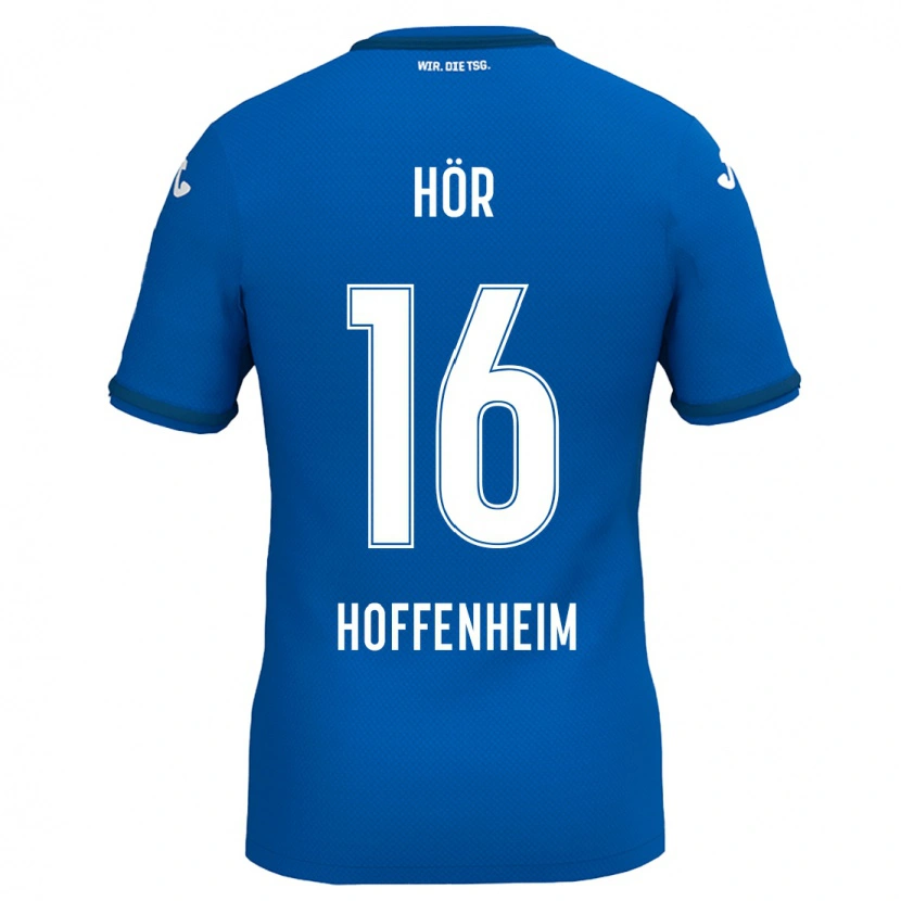 Danxen Kinder Yannis Hör #16 Königsblau Heimtrikot Trikot 2024/25 T-Shirt Schweiz