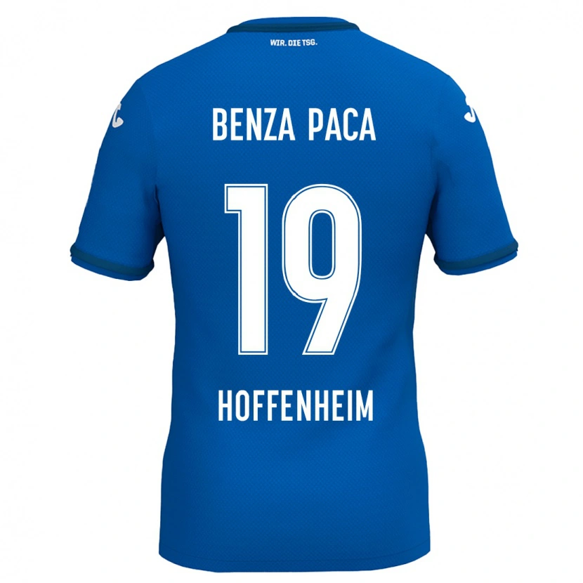 Danxen Kinder Lynes Benza Paca #19 Königsblau Heimtrikot Trikot 2024/25 T-Shirt Schweiz