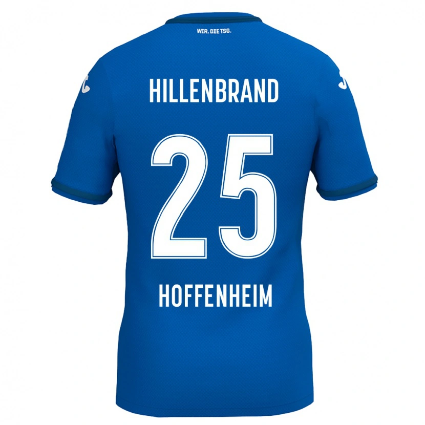 Danxen Kinder Jack Hillenbrand #25 Königsblau Heimtrikot Trikot 2024/25 T-Shirt Schweiz