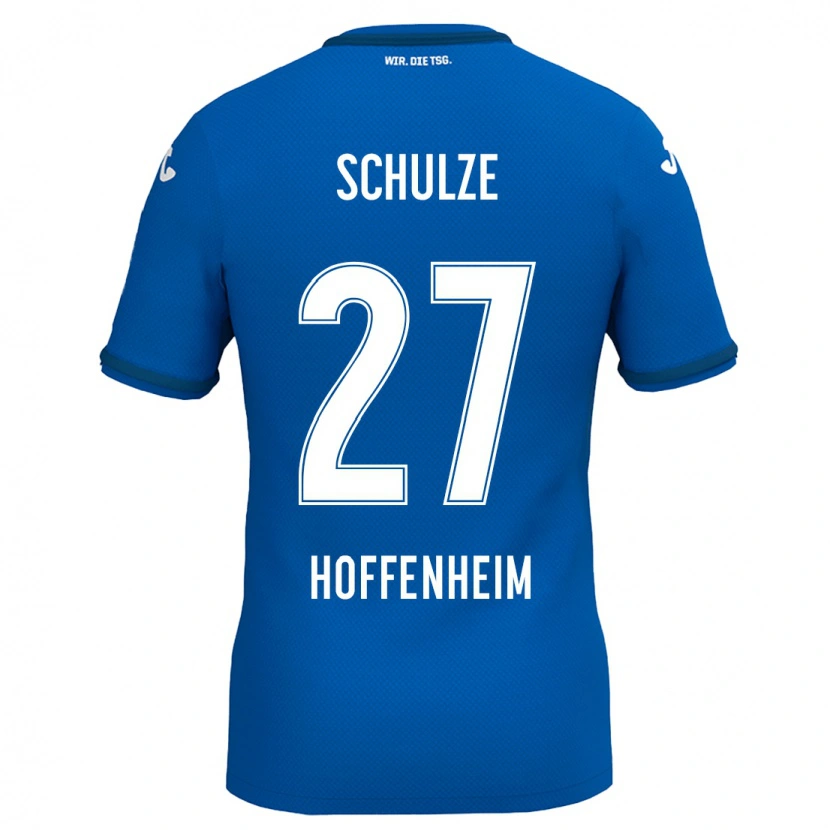 Danxen Kinder Louis Schulze #27 Königsblau Heimtrikot Trikot 2024/25 T-Shirt Schweiz