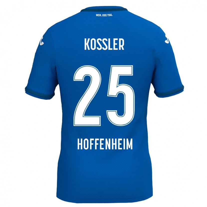 Danxen Kinder Melissa Kössler #25 Königsblau Heimtrikot Trikot 2024/25 T-Shirt Schweiz