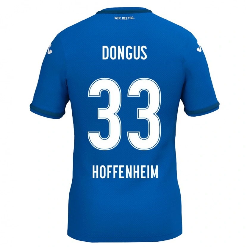 Danxen Kinder Fabienne Dongus #33 Königsblau Heimtrikot Trikot 2024/25 T-Shirt Schweiz