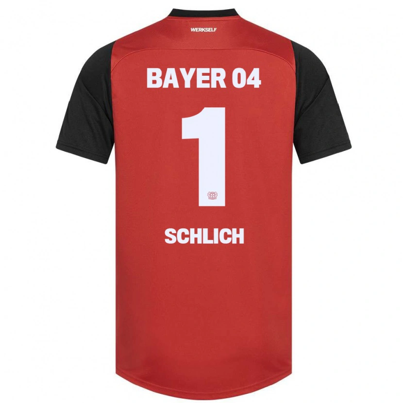 Danxen Kinder Jesper Schlich #1 Rot Schwarz Heimtrikot Trikot 2024/25 T-Shirt Schweiz