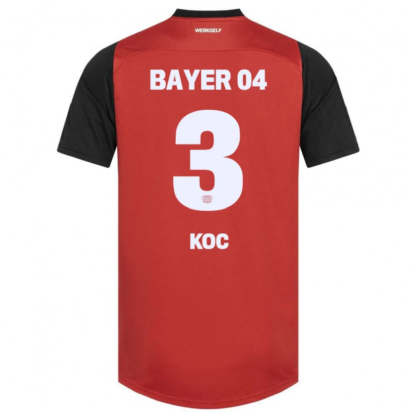 Danxen Kinder Halil Koc #3 Rot Schwarz Heimtrikot Trikot 2024/25 T-Shirt Schweiz