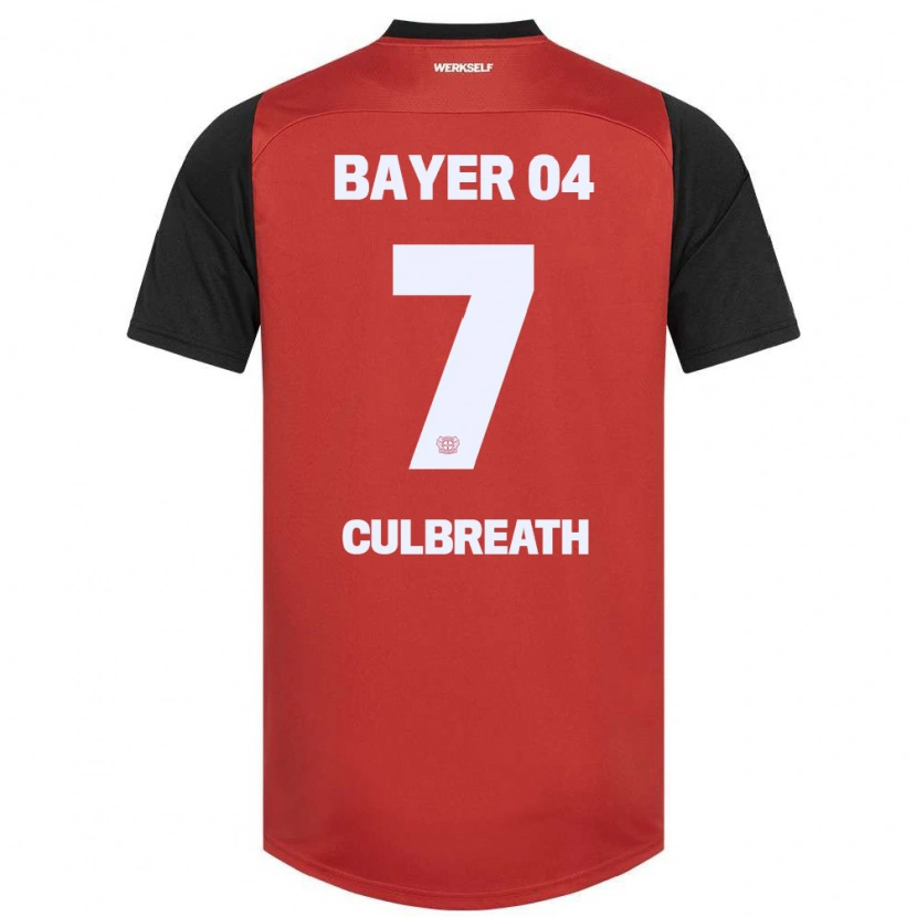 Danxen Kinder Montrell Culbreath #7 Rot Schwarz Heimtrikot Trikot 2024/25 T-Shirt Schweiz