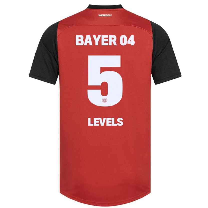 Danxen Kinder Janou Levels #5 Rot Schwarz Heimtrikot Trikot 2024/25 T-Shirt Schweiz