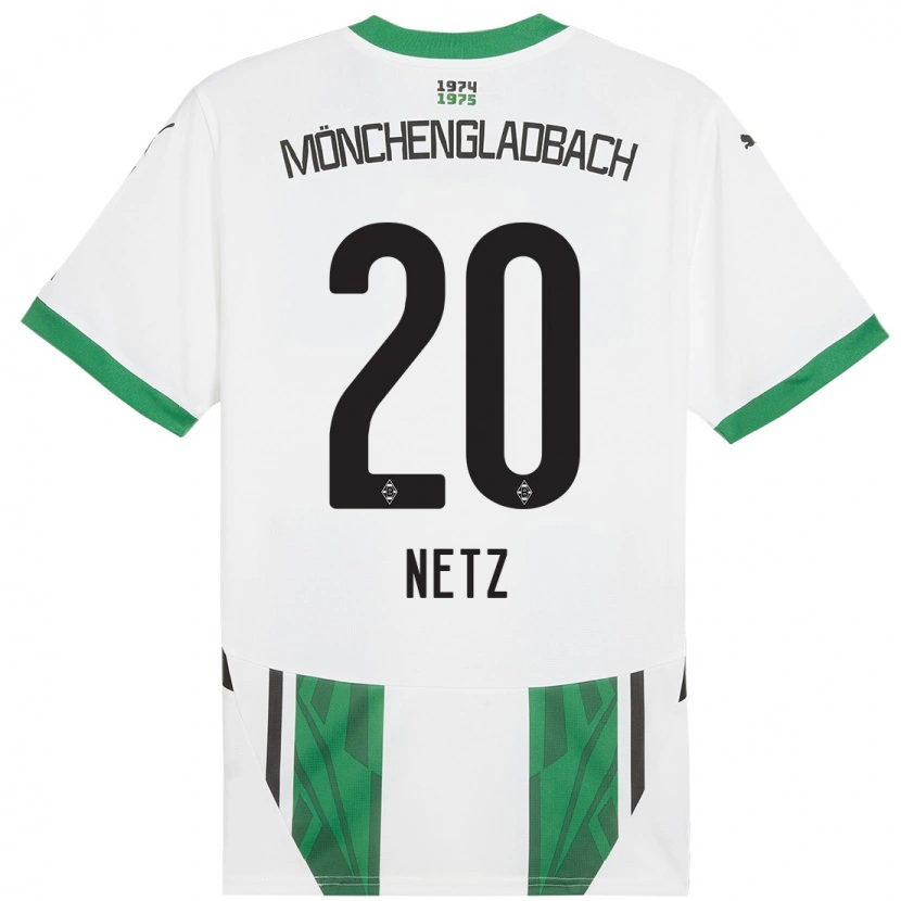 Danxen Kinder Luca Netz #20 Weiß Grün Heimtrikot Trikot 2024/25 T-Shirt Schweiz