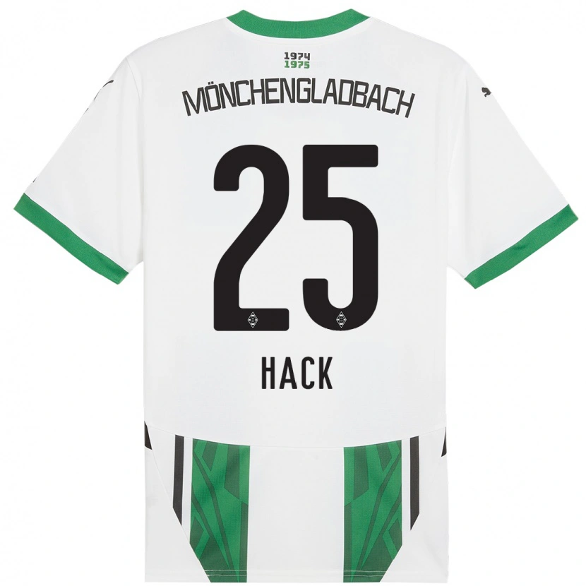 Danxen Kinder Robin Hack #25 Weiß Grün Heimtrikot Trikot 2024/25 T-Shirt Schweiz