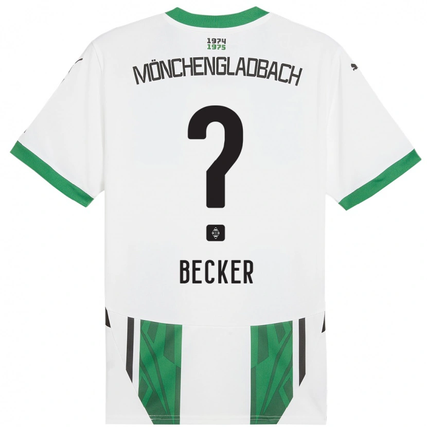 Danxen Kinder Benjamin Becker #0 Weiß Grün Heimtrikot Trikot 2024/25 T-Shirt Schweiz