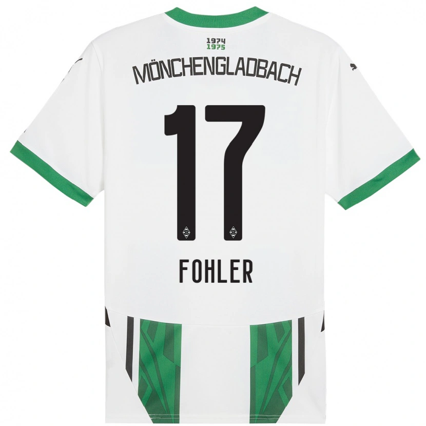 Danxen Kinder Selma Fohler #17 Weiß Grün Heimtrikot Trikot 2024/25 T-Shirt Schweiz