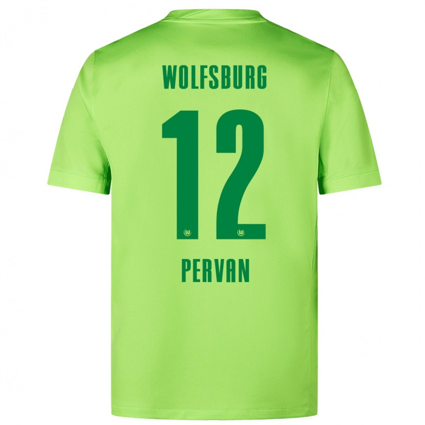 Danxen Kinder Pavao Pervan #12 Fluoreszierendes Grün Heimtrikot Trikot 2024/25 T-Shirt Schweiz