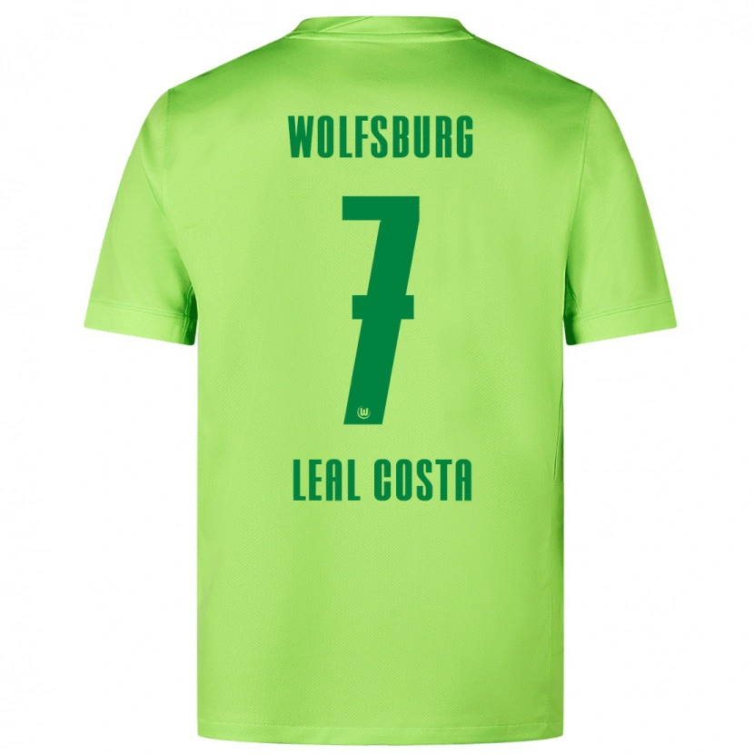 Danxen Kinder David Leal Costa #7 Fluoreszierendes Grün Heimtrikot Trikot 2024/25 T-Shirt Schweiz