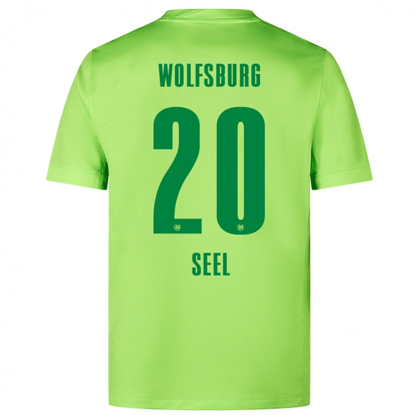 Danxen Kinder William Seel #20 Fluoreszierendes Grün Heimtrikot Trikot 2024/25 T-Shirt Schweiz