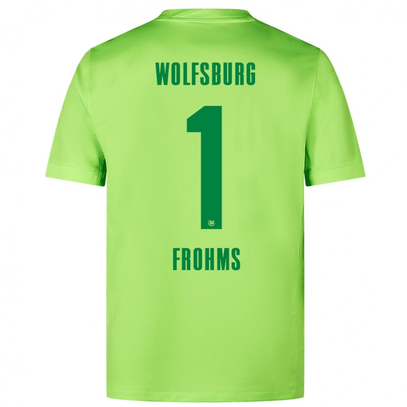 Danxen Kinder Merle Frohms #1 Fluoreszierendes Grün Heimtrikot Trikot 2024/25 T-Shirt Schweiz