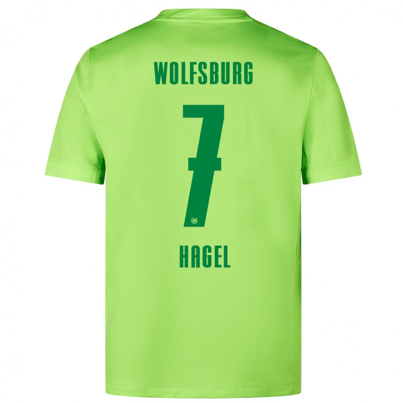 Danxen Kinder Chantal Hagel #7 Fluoreszierendes Grün Heimtrikot Trikot 2024/25 T-Shirt Schweiz