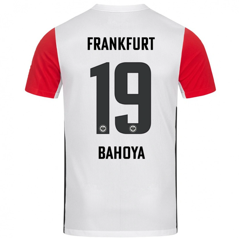 Danxen Kinder Jean-Mattéo Bahoya #19 Weiß Rot Heimtrikot Trikot 2024/25 T-Shirt Schweiz