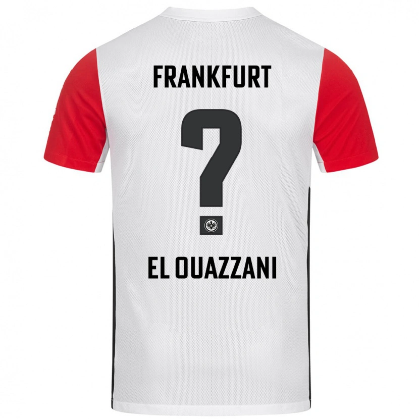 Danxen Kinder Nadir El Ouazzani #0 Weiß Rot Heimtrikot Trikot 2024/25 T-Shirt Schweiz