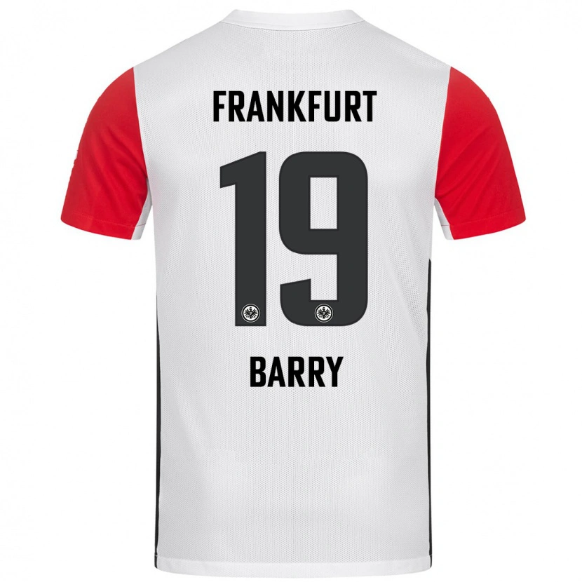 Danxen Kinder Jasha Barry #19 Weiß Rot Heimtrikot Trikot 2024/25 T-Shirt Schweiz