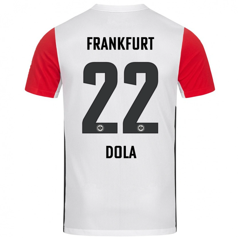 Danxen Kinder Igor Dola #22 Weiß Rot Heimtrikot Trikot 2024/25 T-Shirt Schweiz