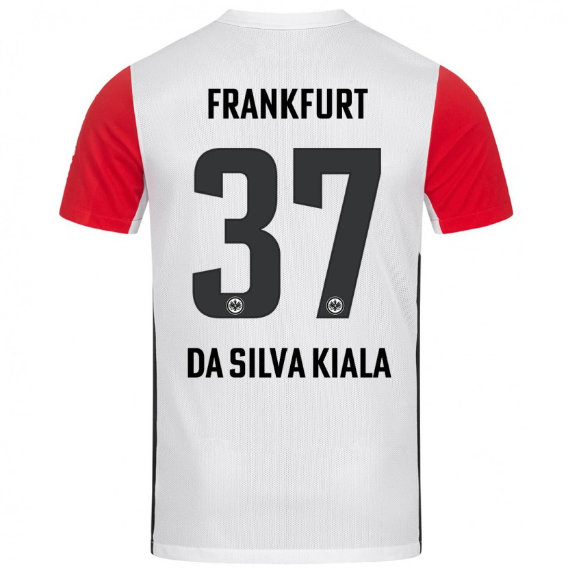 Danxen Kinder Joel Da Silva Kiala #37 Weiß Rot Heimtrikot Trikot 2024/25 T-Shirt Schweiz