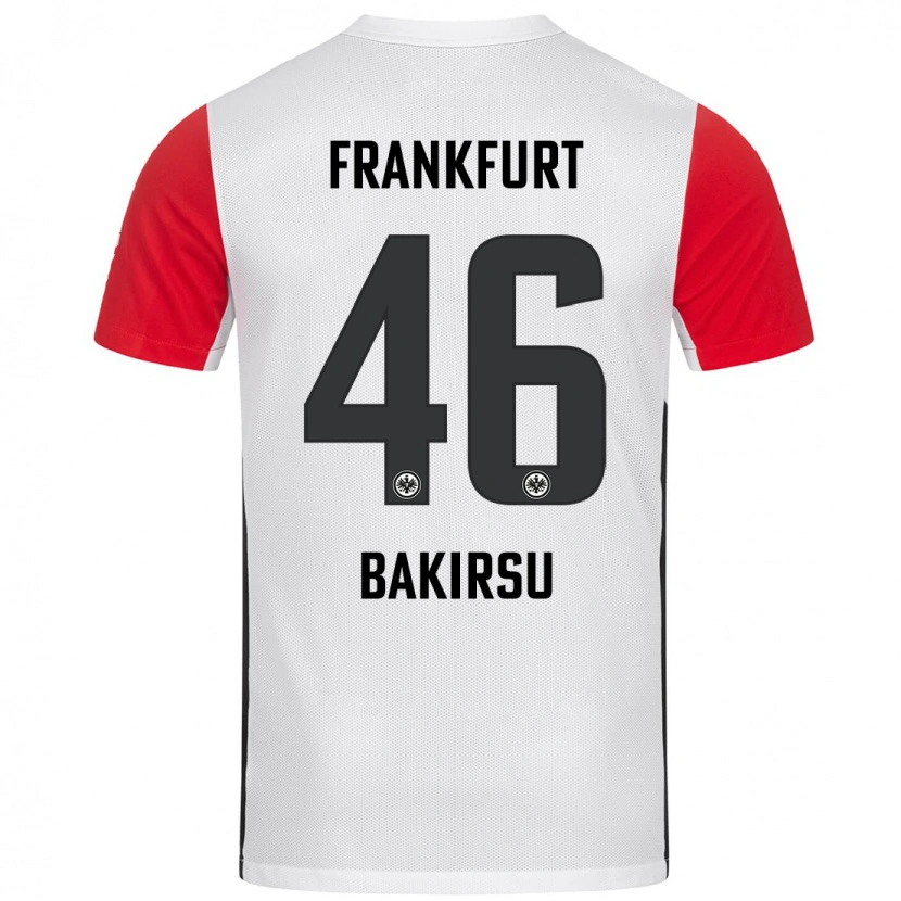 Danxen Kinder Hüseyin Bakirsu #46 Weiß Rot Heimtrikot Trikot 2024/25 T-Shirt Schweiz