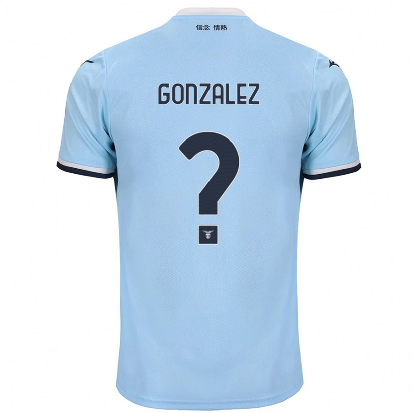 Danxen Kinder Diego González #0 Blau Heimtrikot Trikot 2024/25 T-Shirt Schweiz