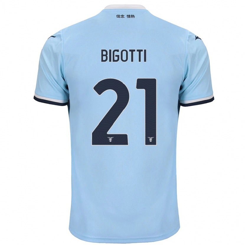 Danxen Kinder Massimo Bigotti #21 Blau Heimtrikot Trikot 2024/25 T-Shirt Schweiz